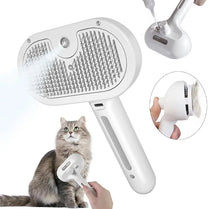 Pet Cleaning Brush Steam Spray